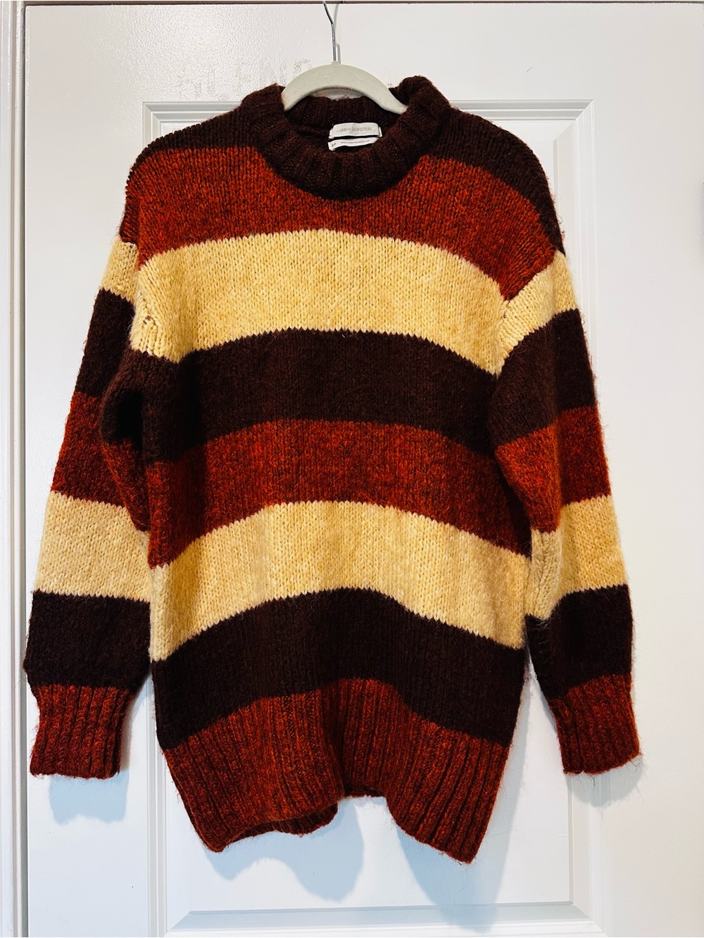 NWOT Urban Outfitters Knit Striped Crewneck Sweater S